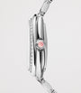 Stainless Steel and Diamond Serpenti Seduttori Watch 34mm