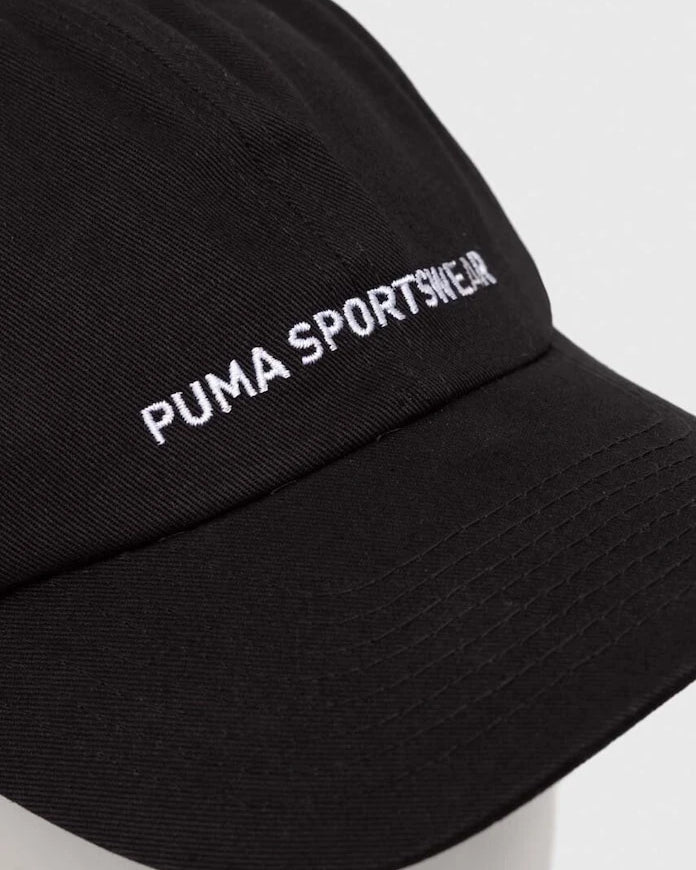 Памучна шапка с козирка Puma