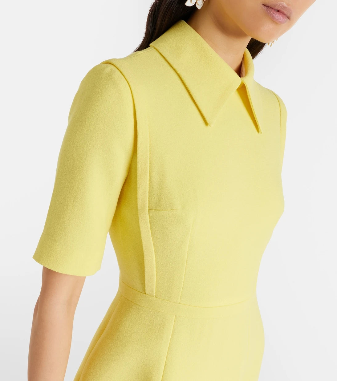 Emilia Wickstead - Valletta wool crêpe midi dress