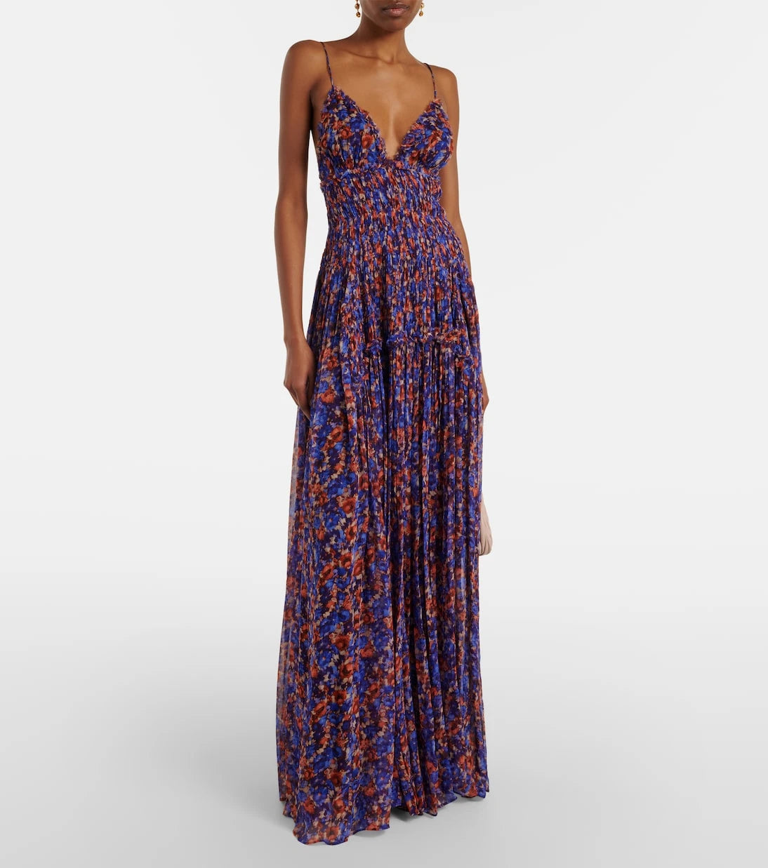 Ulla Johnson - Atrani floral silk chiffon maxi dress
