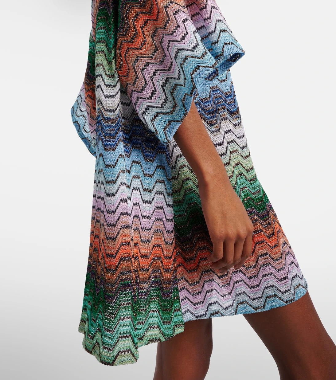 Missoni - Wave lamé beach dress