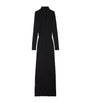 Balenciaga Black Long-Sleeve Maxi Dress