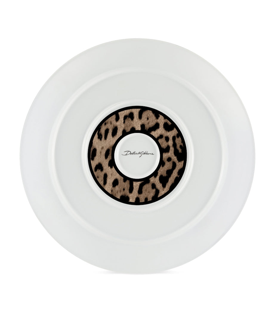 Dolce & Gabbana Casa Porcelain Leopard Serving Plate (40.5cm)
