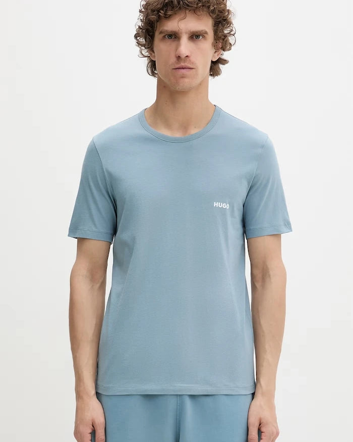 HUGO erkek pamuklu T-SHIRT RN TRIPLET P 3'lü