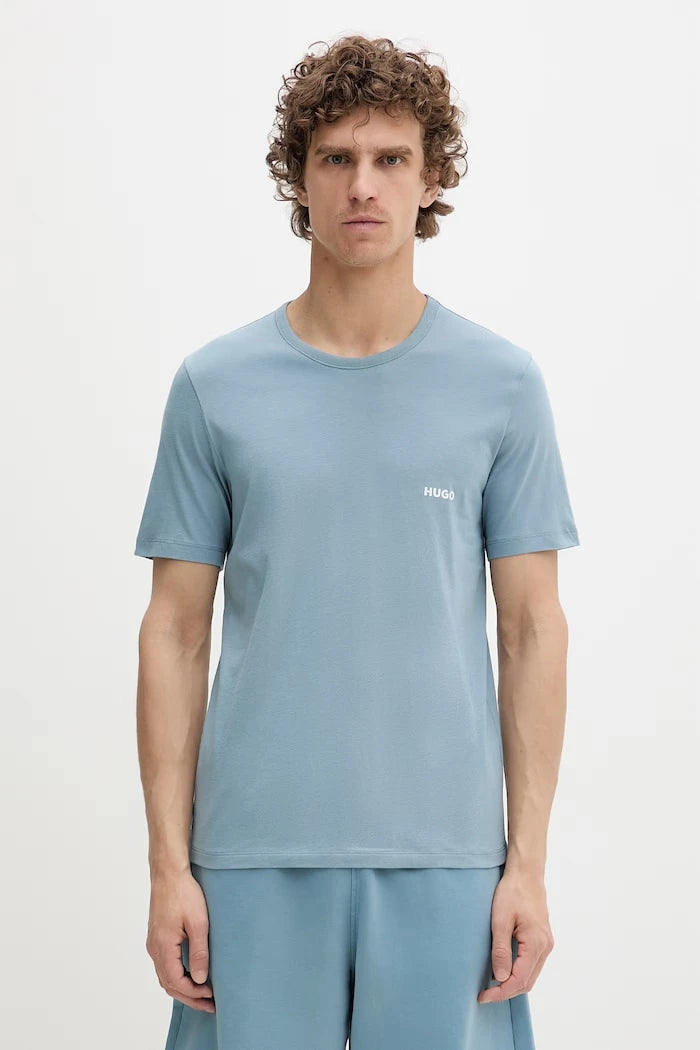 HUGO erkek pamuklu T-SHIRT RN TRIPLET P 3'lü