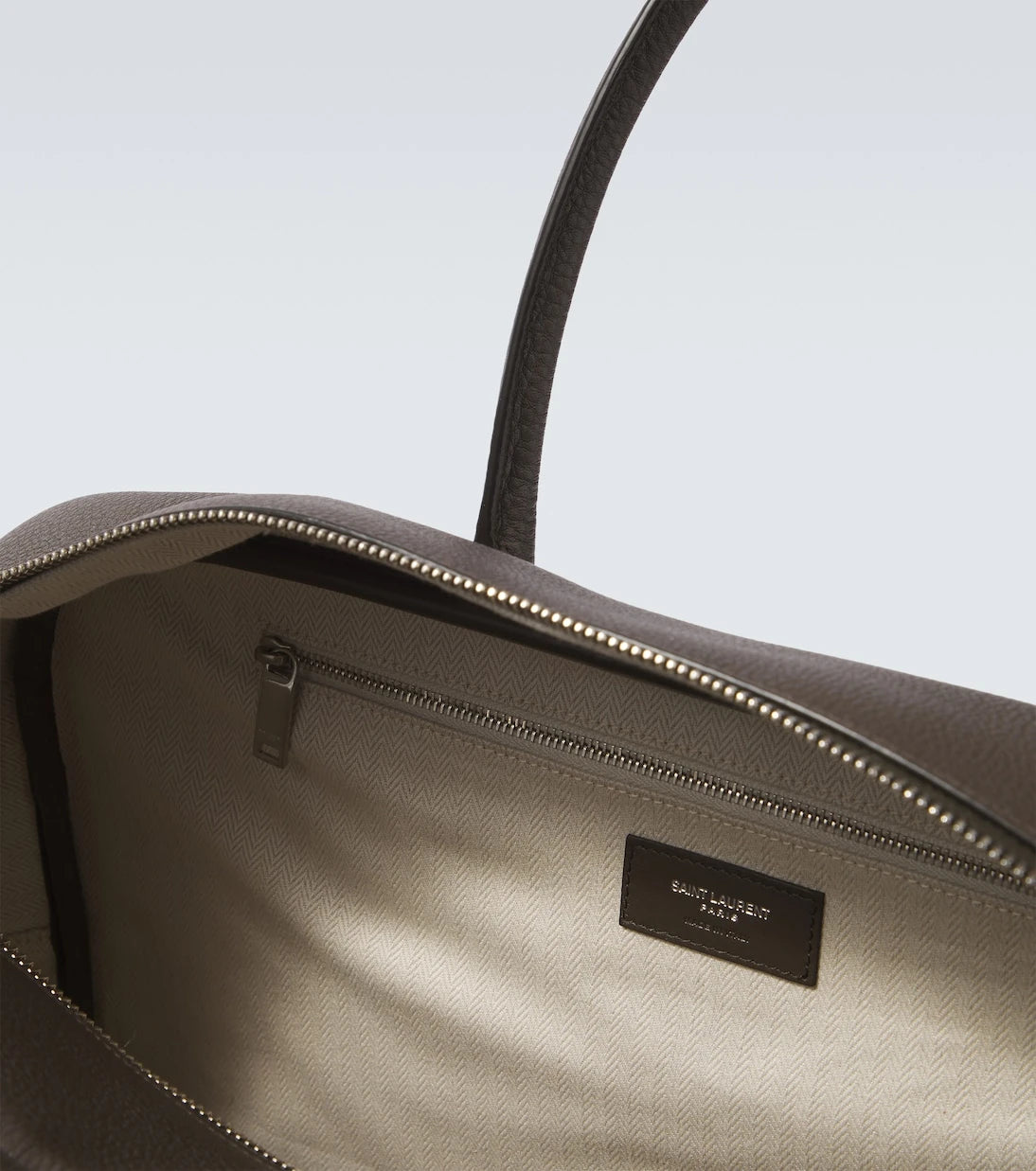 Saint Laurent - Bowling Small leather duffle bag