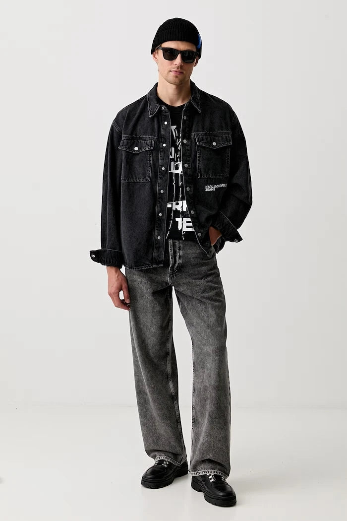 Karl Lagerfeld Jeans тениска мъжка от памук