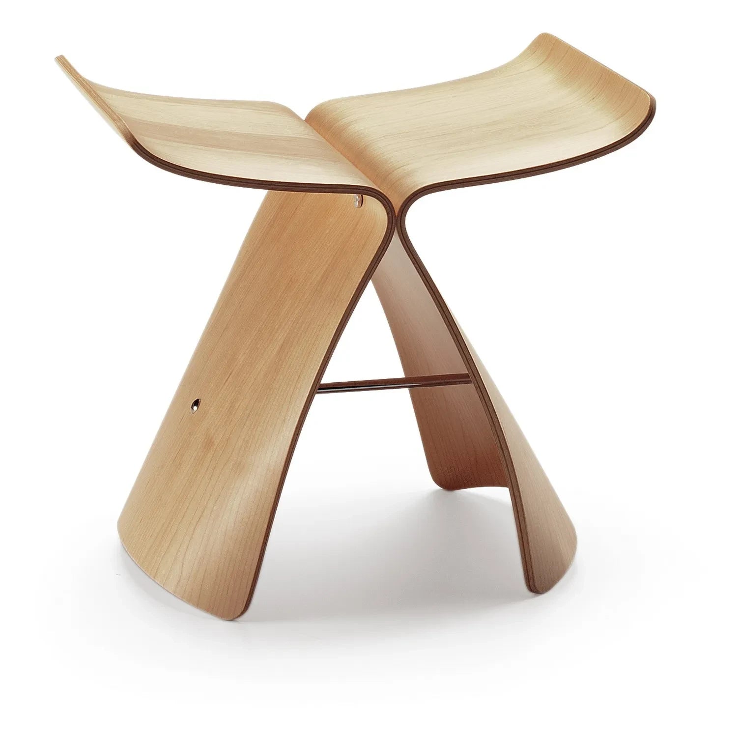 Vitra - Butterfly Stool Sori Yanagi, 1954 | Maple
