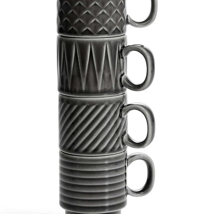 Sagaform Coffee & More 100 ml Espresso Fincan Seti (4 Parça)