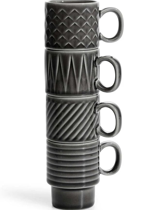 Sagaform Coffee & More 100 ml Espresso Fincan Seti (4 Parça)
