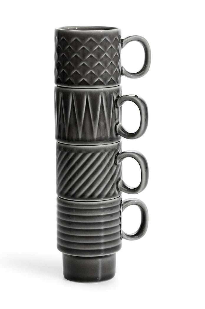 Sagaform Coffee & More 100 ml Espresso Fincan Seti (4 Parça)