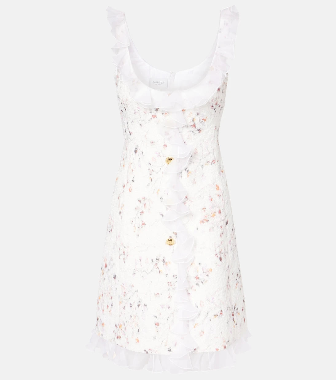 Giambattista Valli - Ruffled jacquard minidress