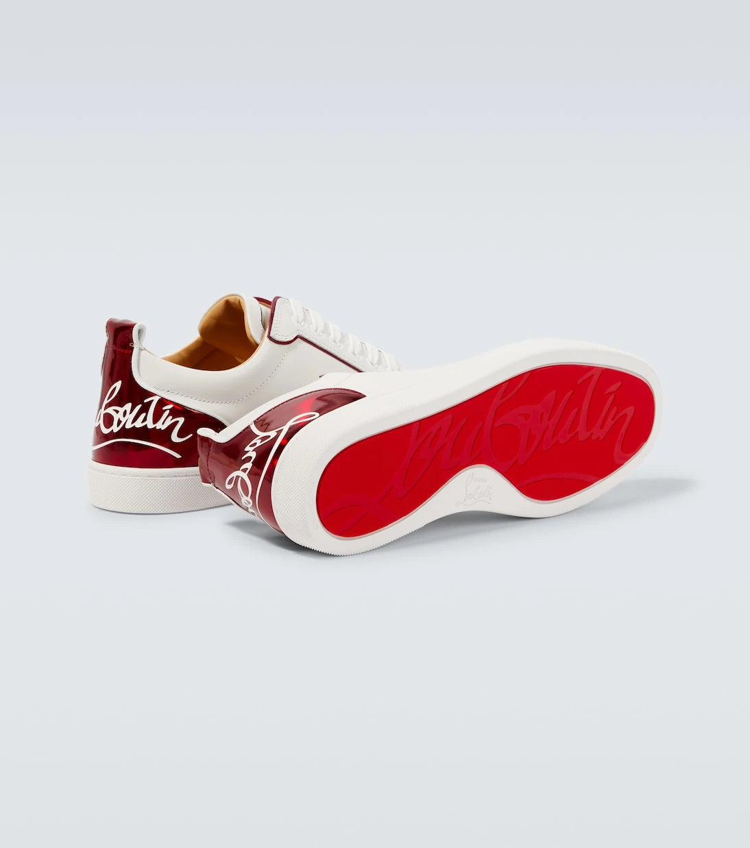 Christian Louboutin - Fun Louis Junior leather sneakers