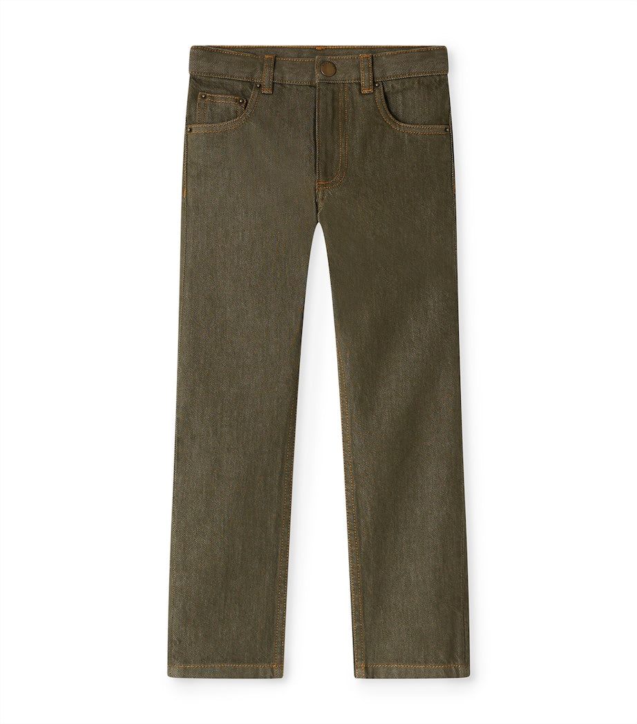 Dyed Denim Jeans (4-8 Years)