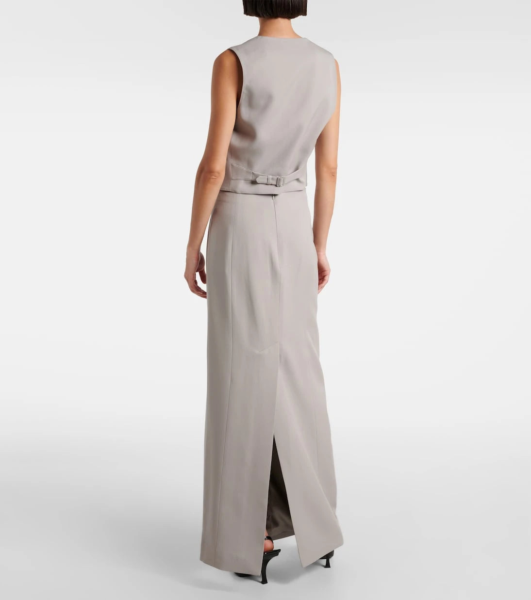 Wardrobe.NYC - Column virgin wool maxi skirt