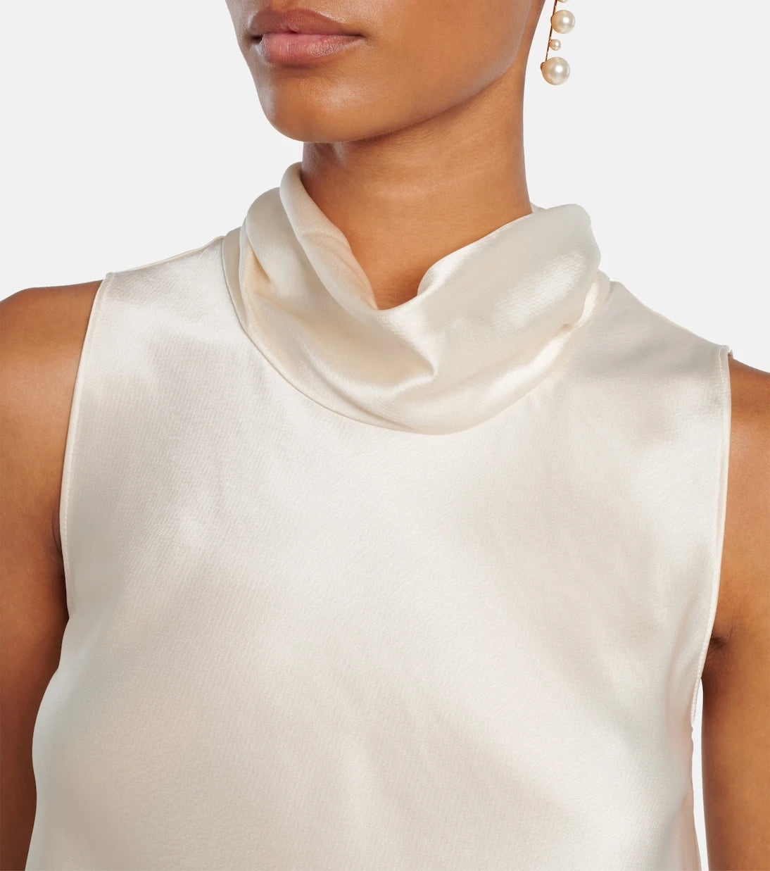 Leset - Barb satin top