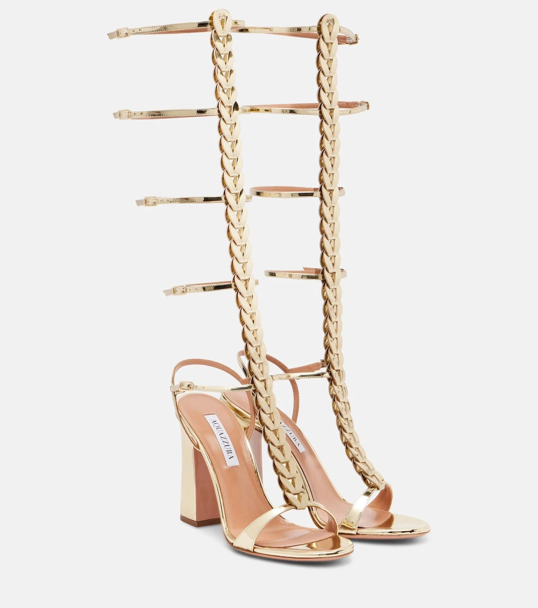 Aquazzura - صندل ديستيني جلاديتور 105