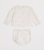 Marie-Chantal Cotton Athena Bonnie Blouse and Bloomers Set (3-18 Months)
