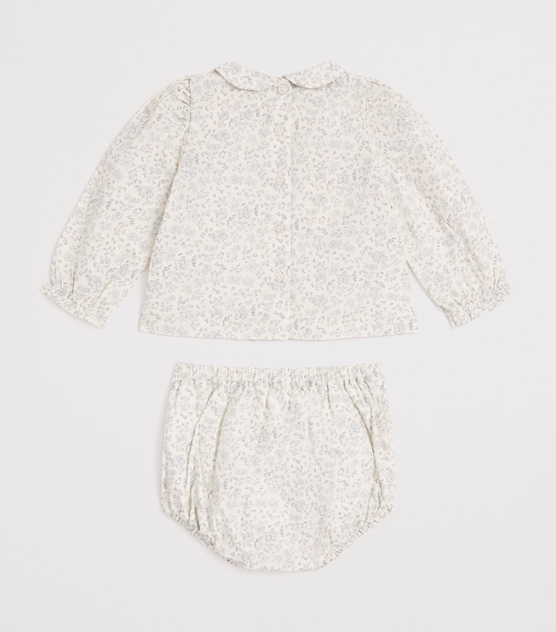 Marie-Chantal Cotton Athena Bonnie Blouse and Bloomers Set (3-18 Months)