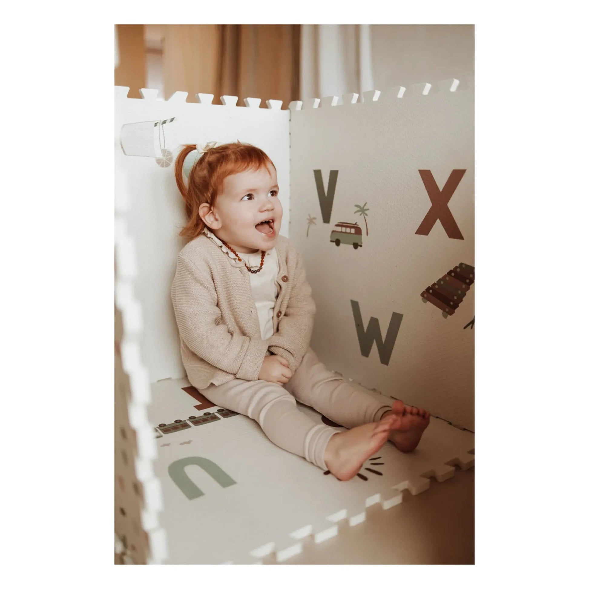 Play and Go - Tiloo modular playmat - Alphabet