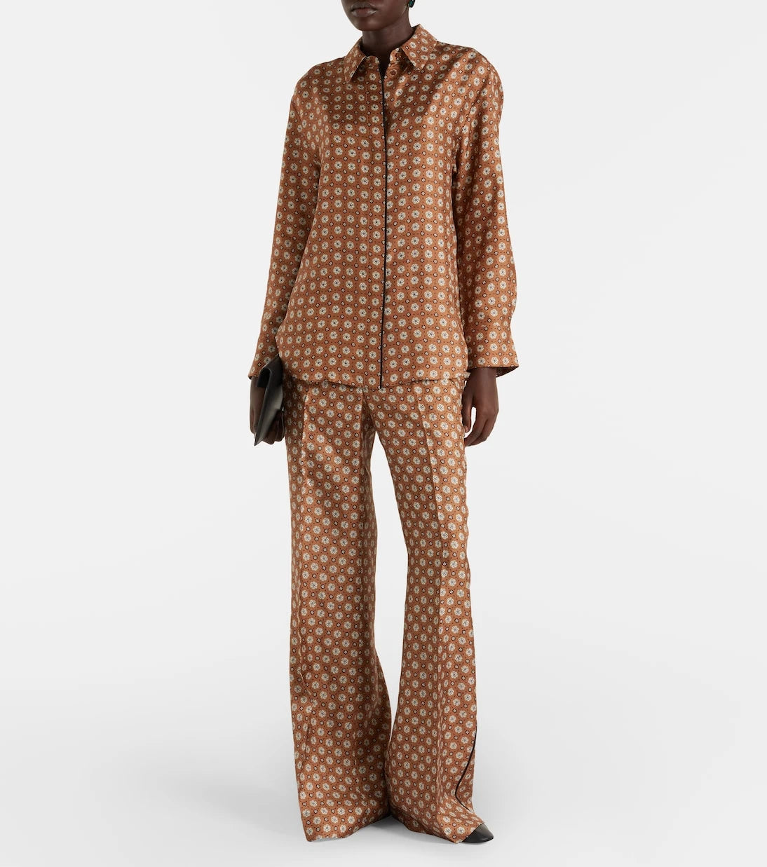 Dorothee Schumacher - قميص Graphic Dreams من التويل الحريري المطبوع