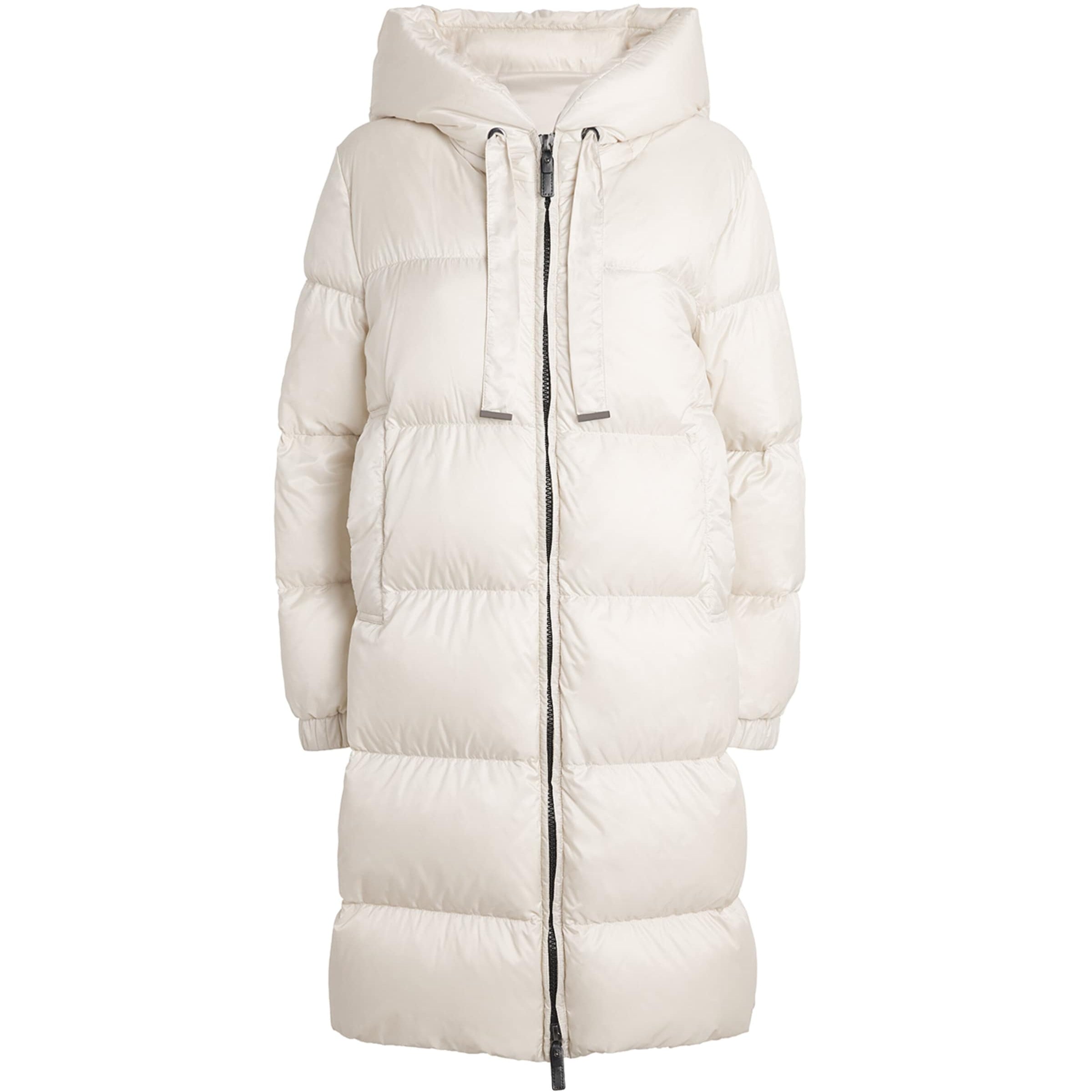 Max Mara White The Cube Quilted Parka