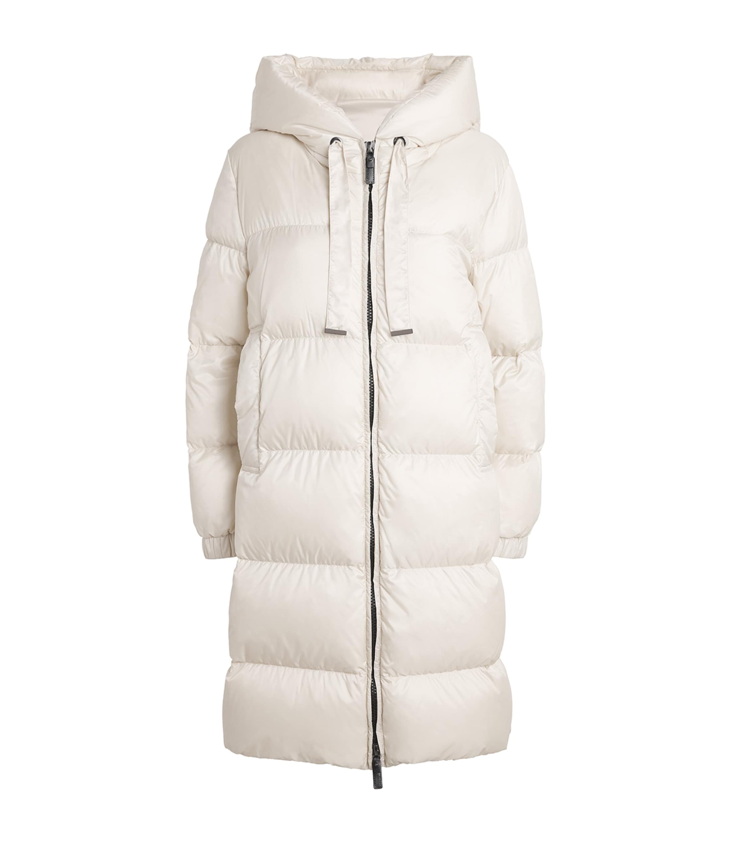 Max Mara White The Cube Quilted Parka