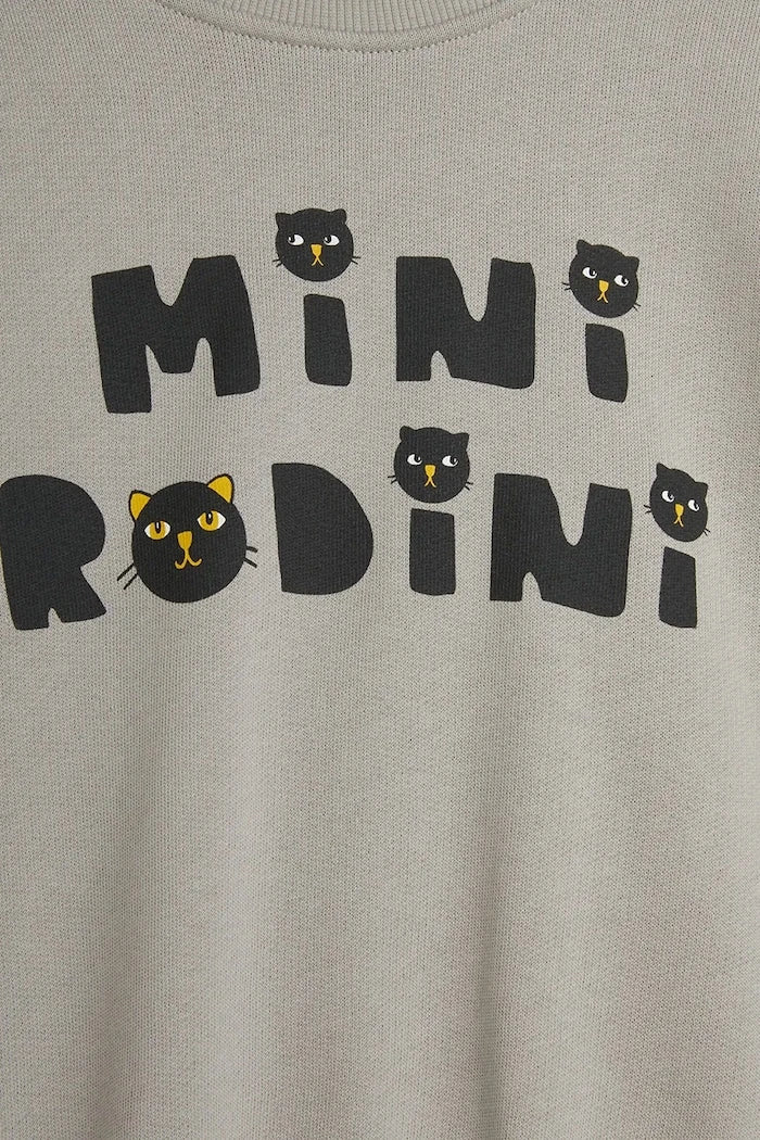 Детски памучен суичър Mini Rodini Mini Rodini Cats