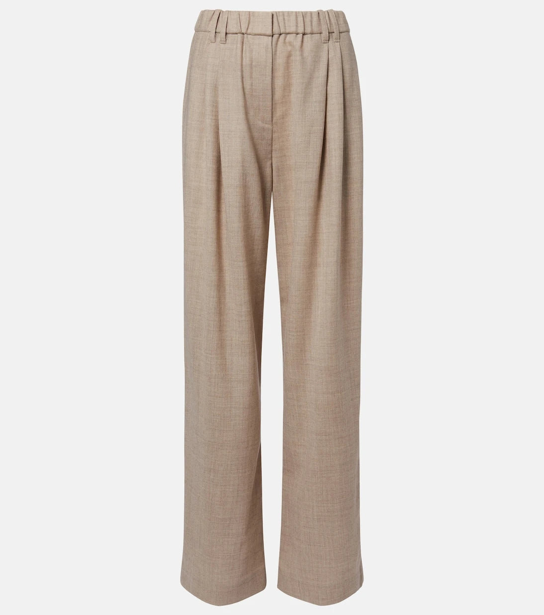 Brunello Cucinelli - Monili virgin wool wide-leg pants