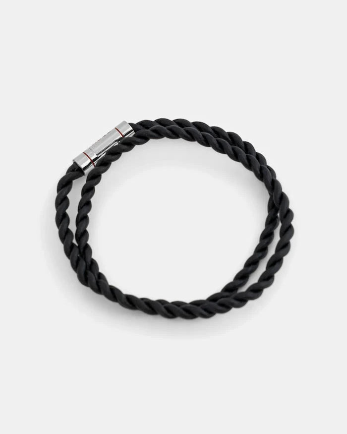 HUGO E-DOUBLEBRAID4-BRA Deri Bileklik
