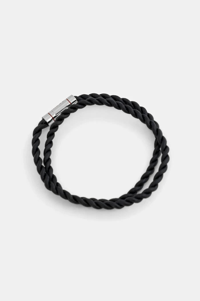 HUGO E-DOUBLEBRAID4-BRA Deri Bileklik