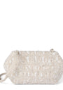 Brunello Cucinelli Silk Dazzling Croc Shoulder Bag