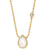 Yellow Gold, Diamond and Pinctada Maxima Serpent Bohème Necklace