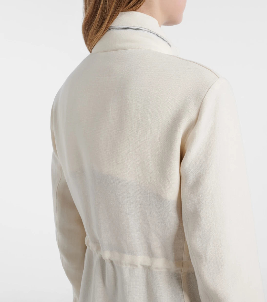 Loro Piana - Traveller Mini linen crêpe field jacket