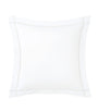 Yves Delorme Athena Blanc Square Pillowcase (65cm x 65cm)