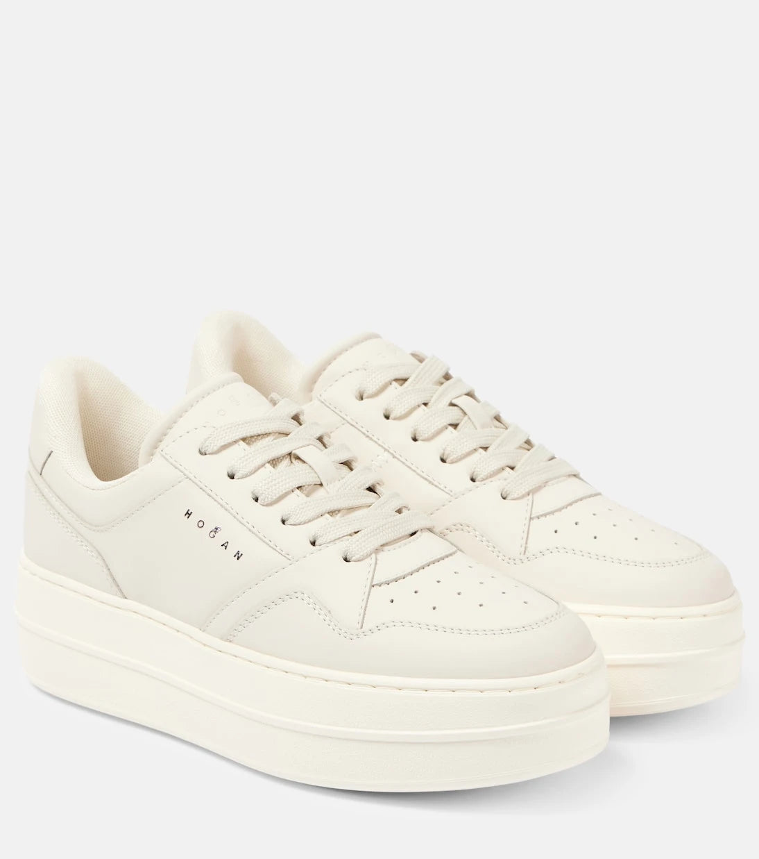 Hogan - Skyscraper leather sneakers