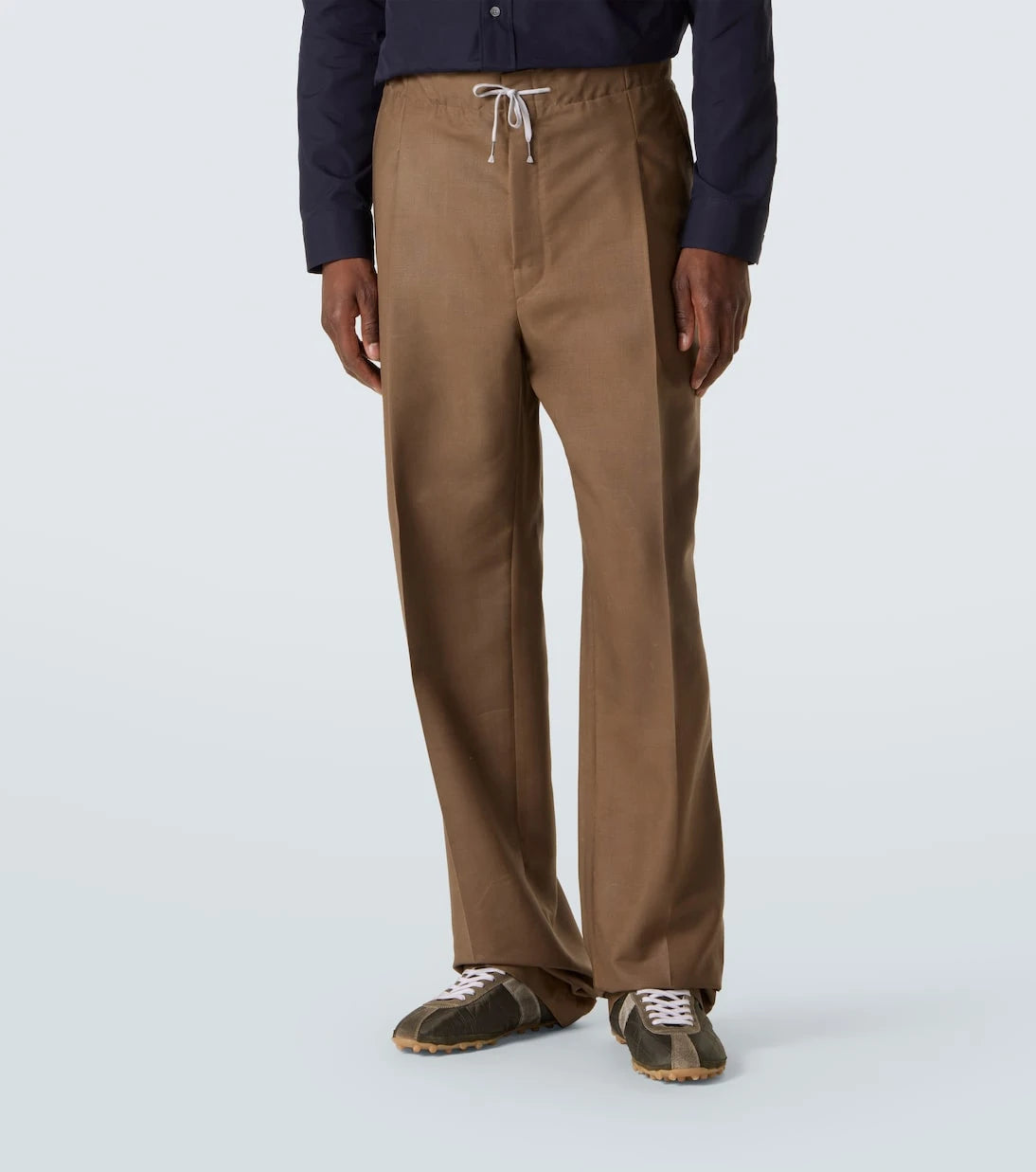 Maison Margiela - Mohair and wool straight pants