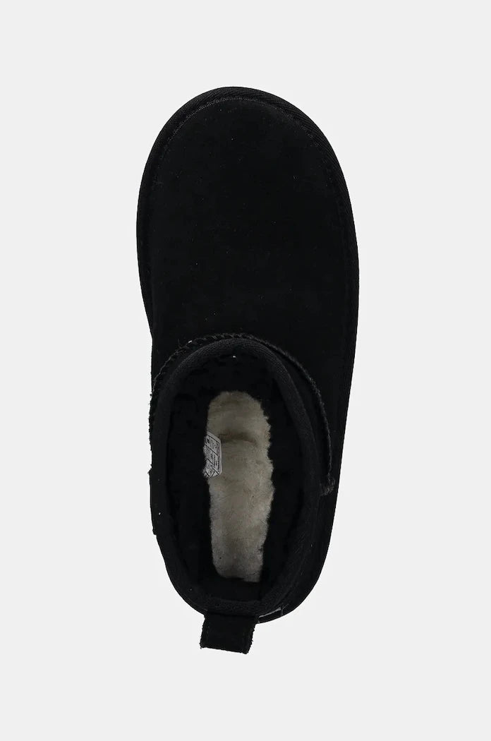 UGG апески за деца от велур CLASSIC ULTRA MINPLATFORM
