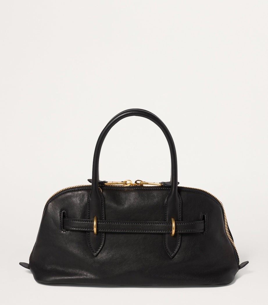 Black Aventure Top-Handle Bag