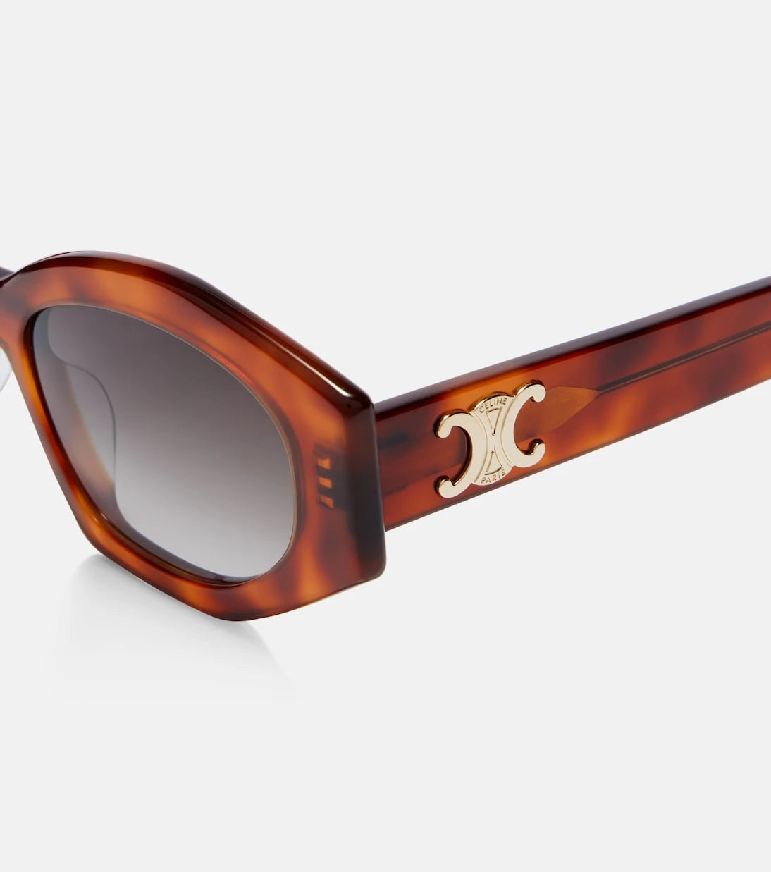 Celine Eyewear - Triomphe cat-eye sunglasses