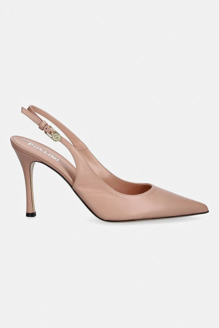 Кожени обувки с тънък ток Pollini