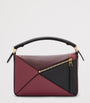 LOEWE Black x Albers Leather Puzzle Top-Handle Bag