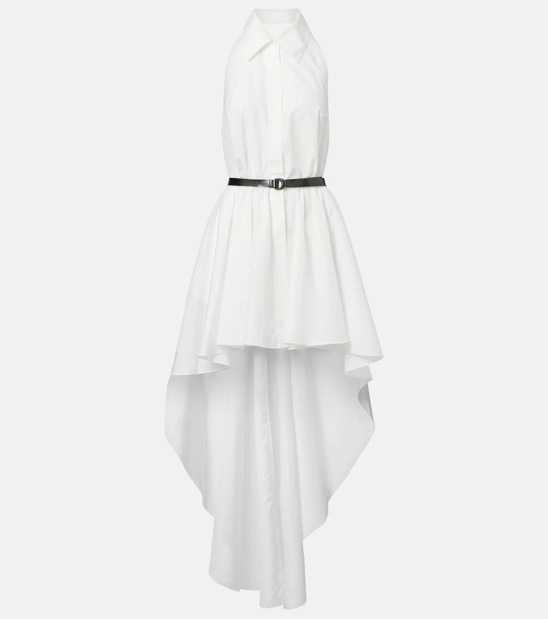 Norma Kamali - Halterneck habotai minidress