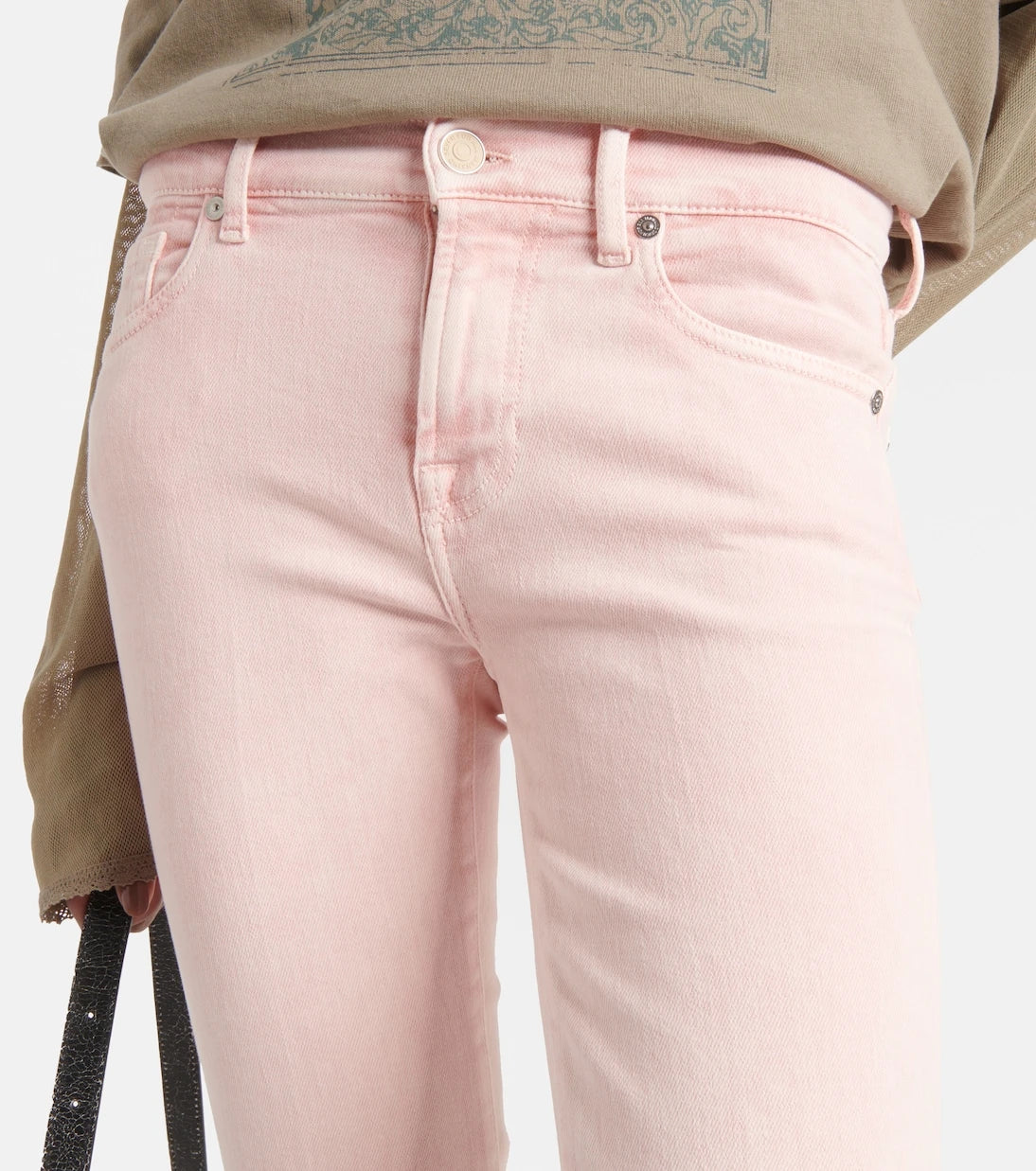 7 For All Mankind - Mid-rise bootcut jeans