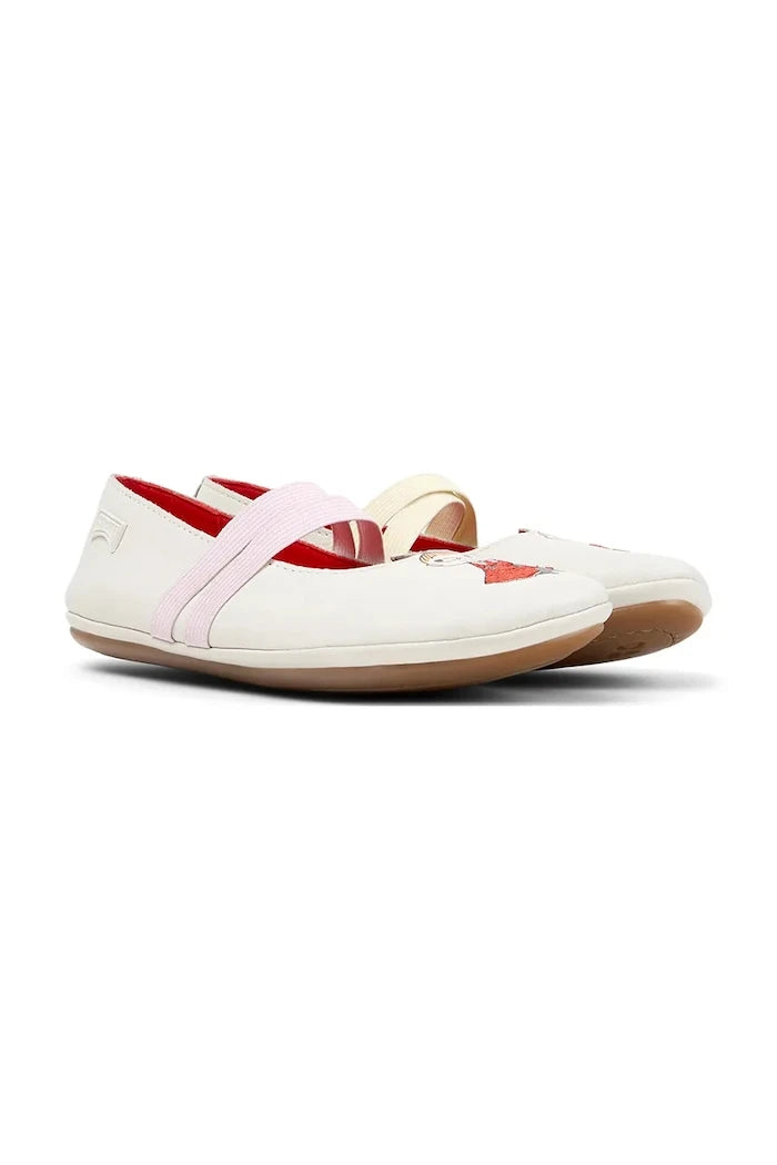 Детски кожени балеринки Camper TWS Kids by Moomin