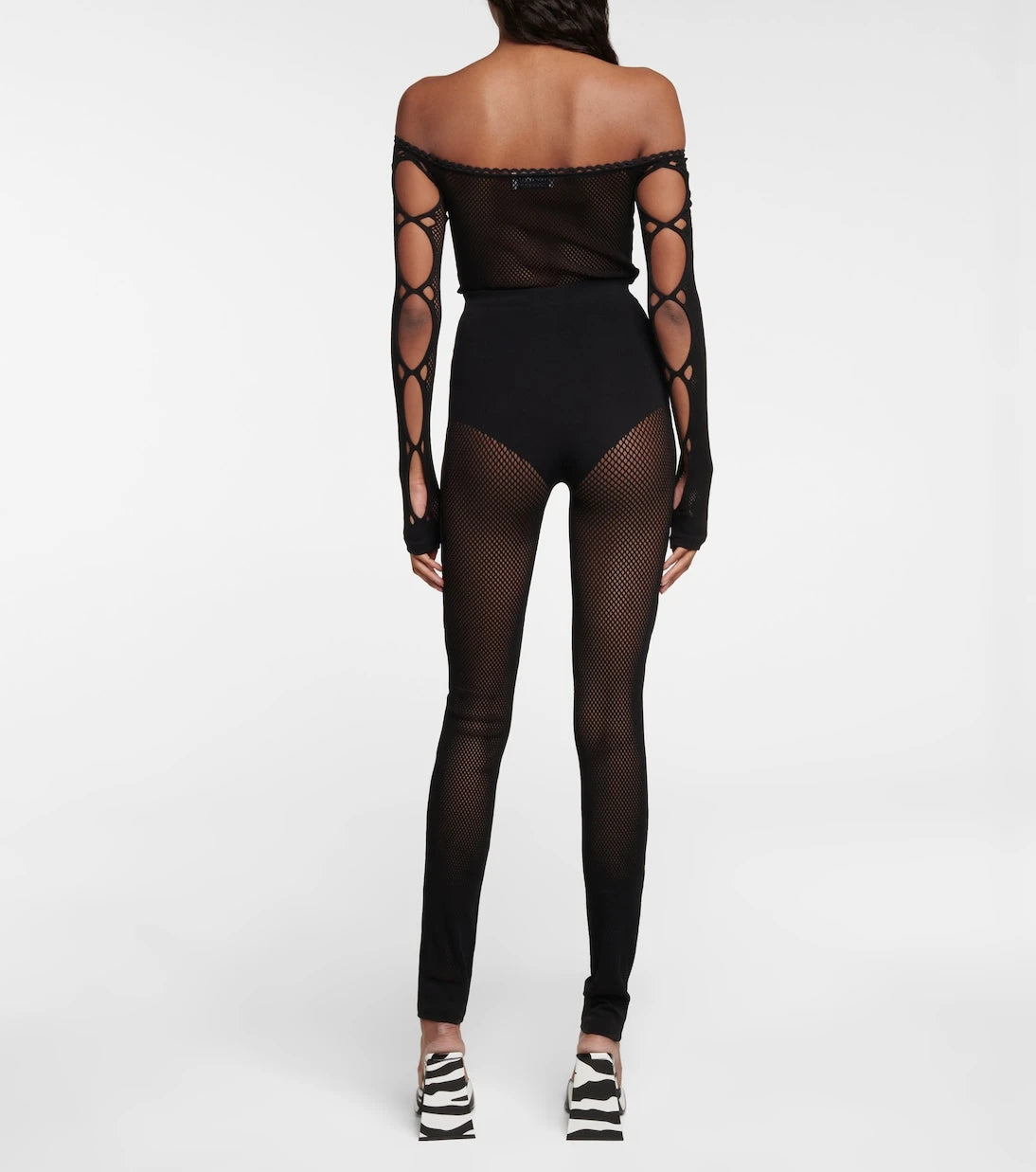 The Attico - Lace leggings