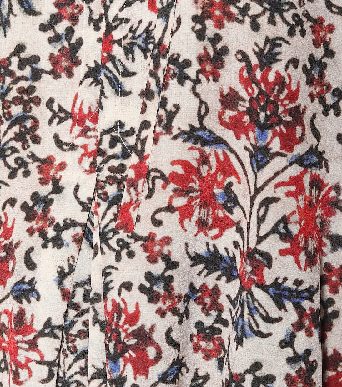 Isabel Marant - Amba floral stretch-silk blouse