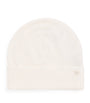 White Cashmere Beanie