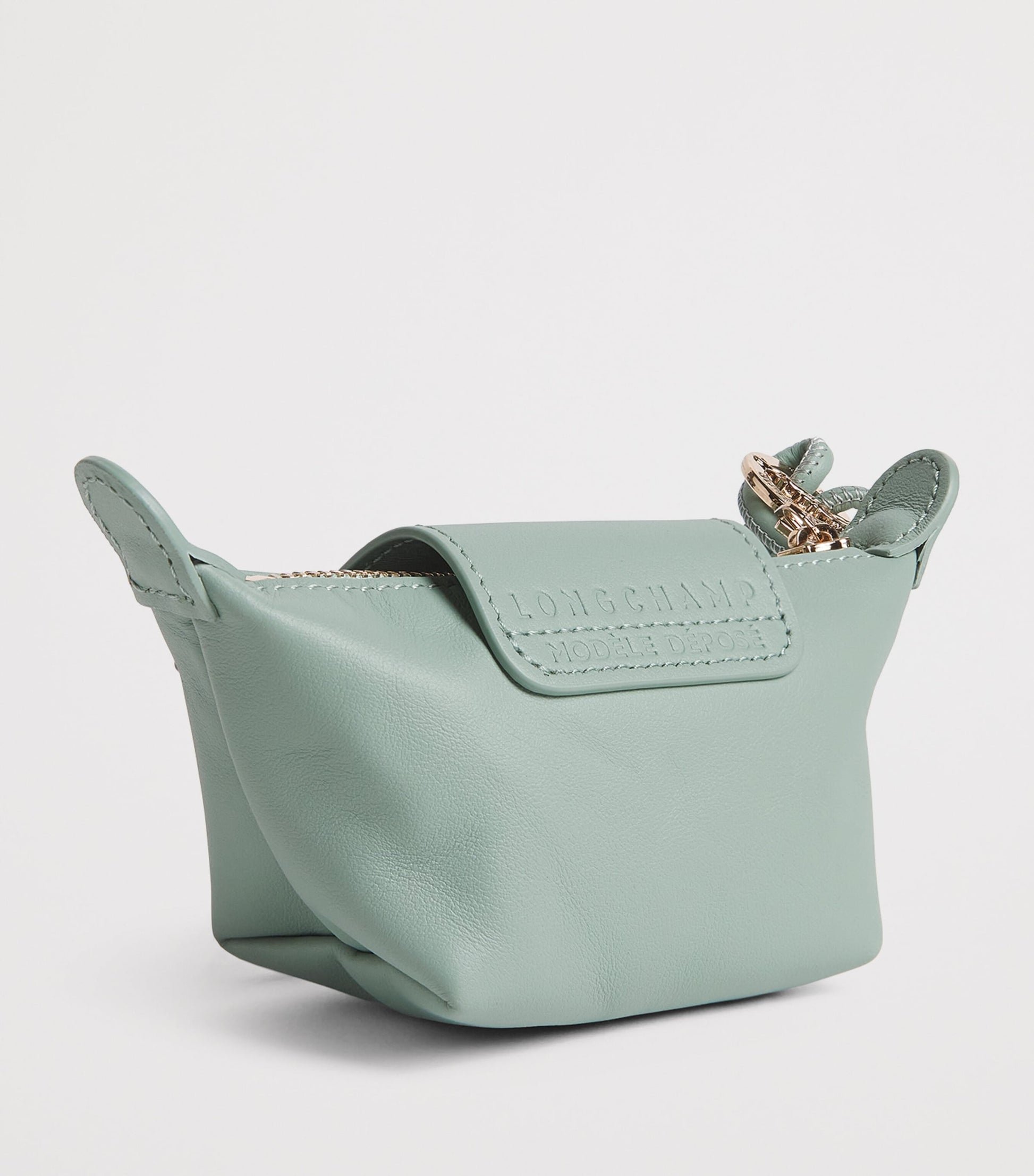 Longchamp Blue Leather Le Pliage Xtra Coin Purse