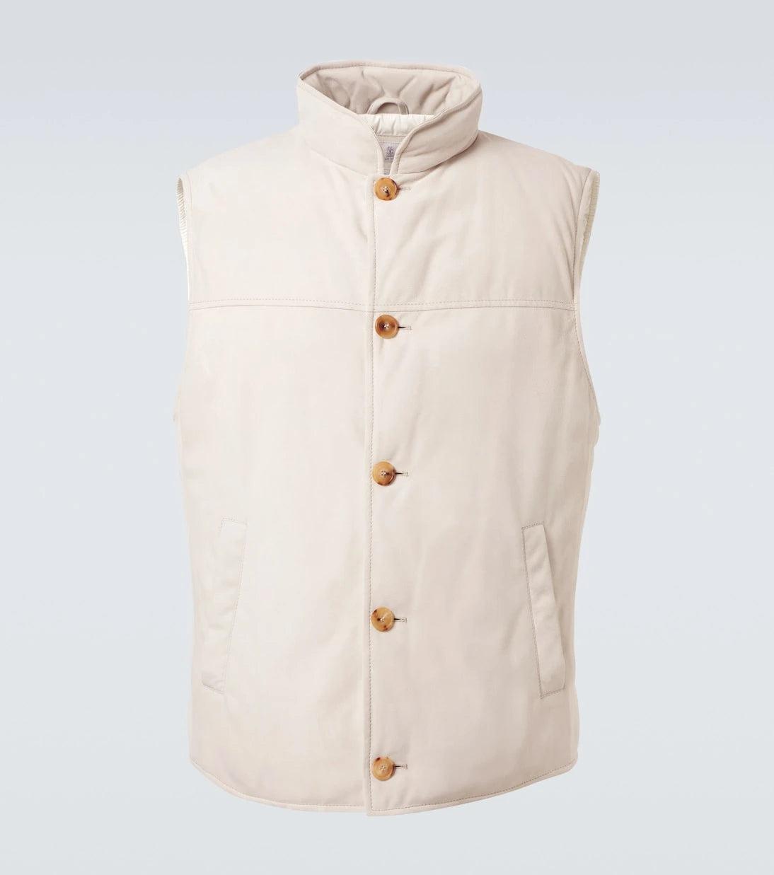 Brunello Cucinelli - Suede down vest